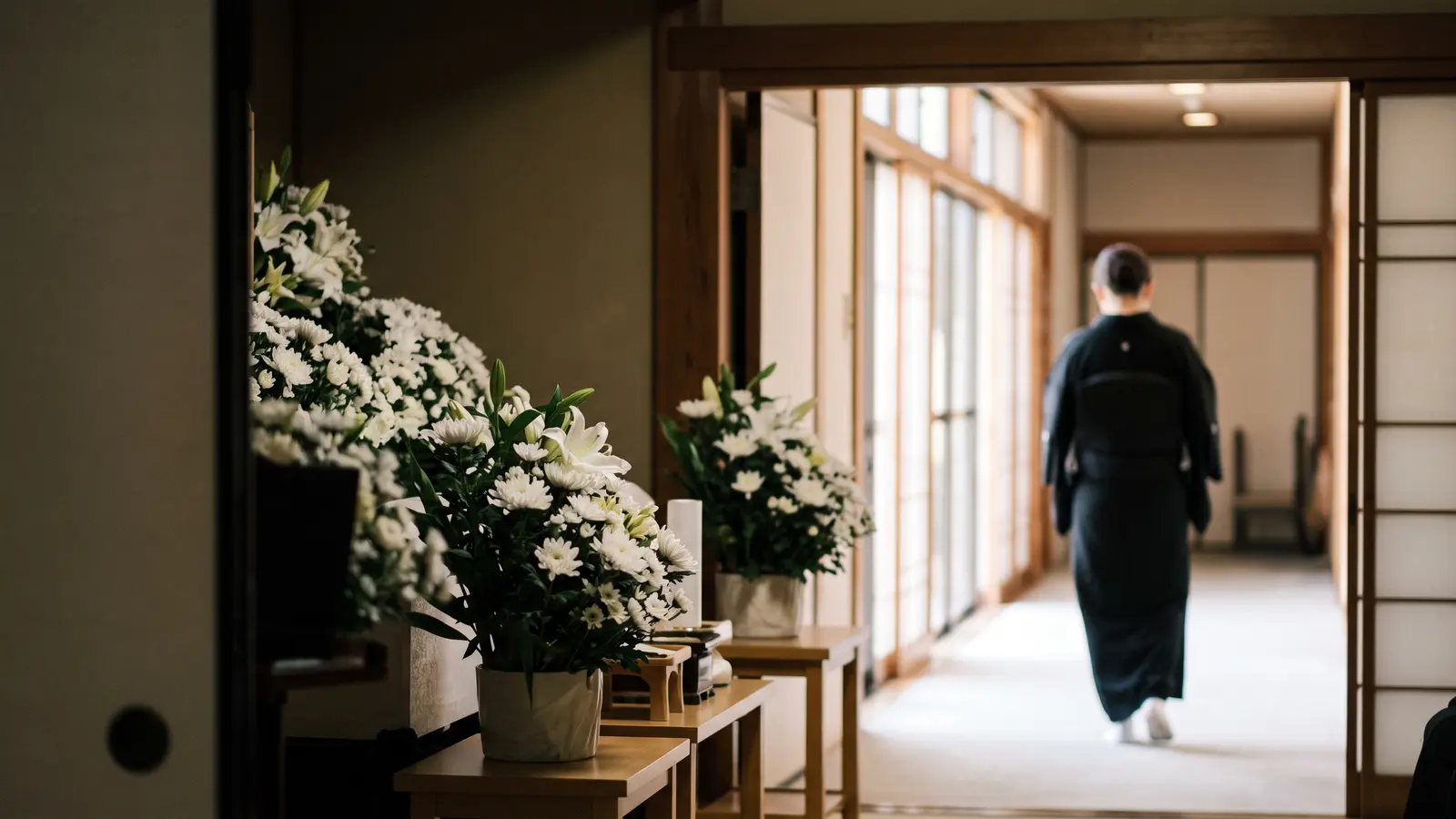 出棺の供花